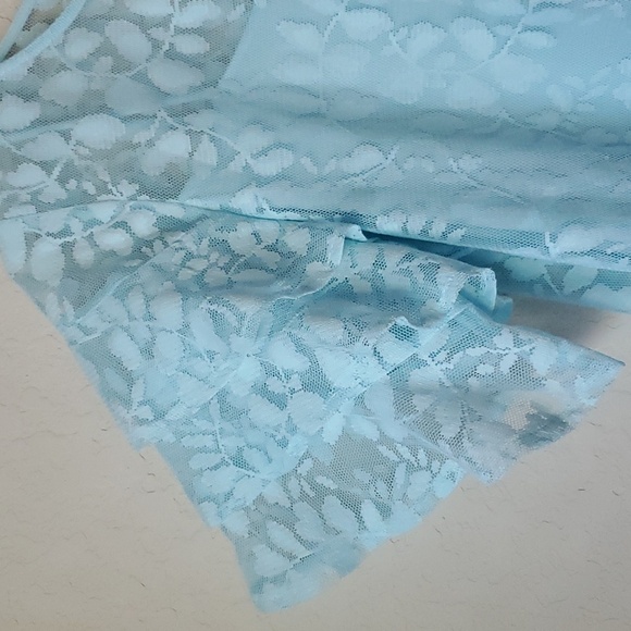 Lane Bryant sky blue pastel blue knee length dress size 14 - Picture 3 of 10